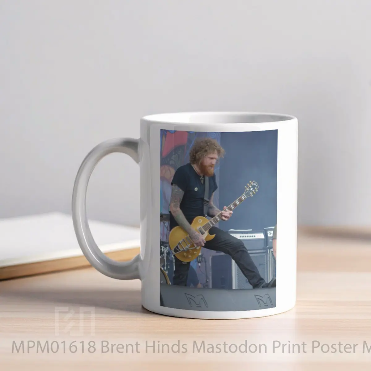 Mug Brent Hinds Mastodon Print MPM01618 - All-side / Desain