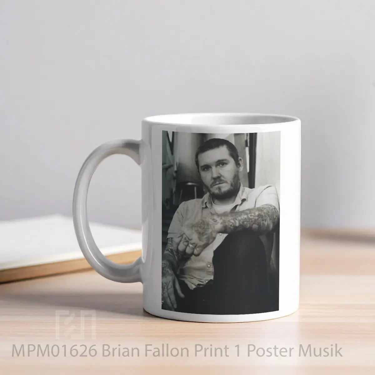 Mug Brian Fallon Print 1 MPM01626 - All-side / Desain