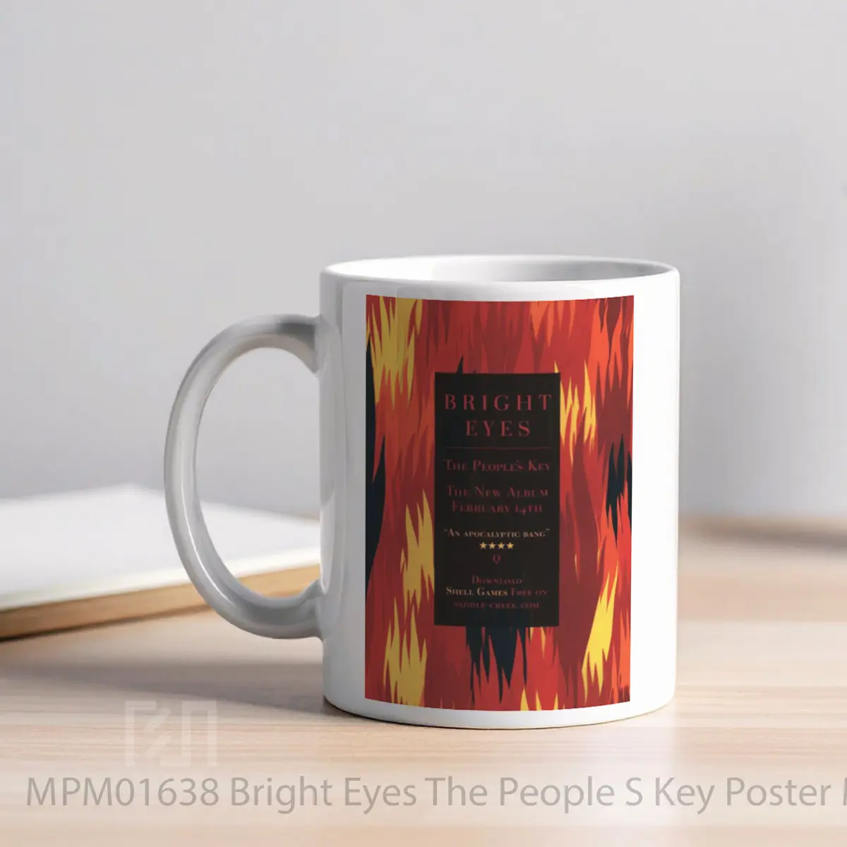 Mug Bright Eyes The People S Key MPM01638 - Tampak Kanan