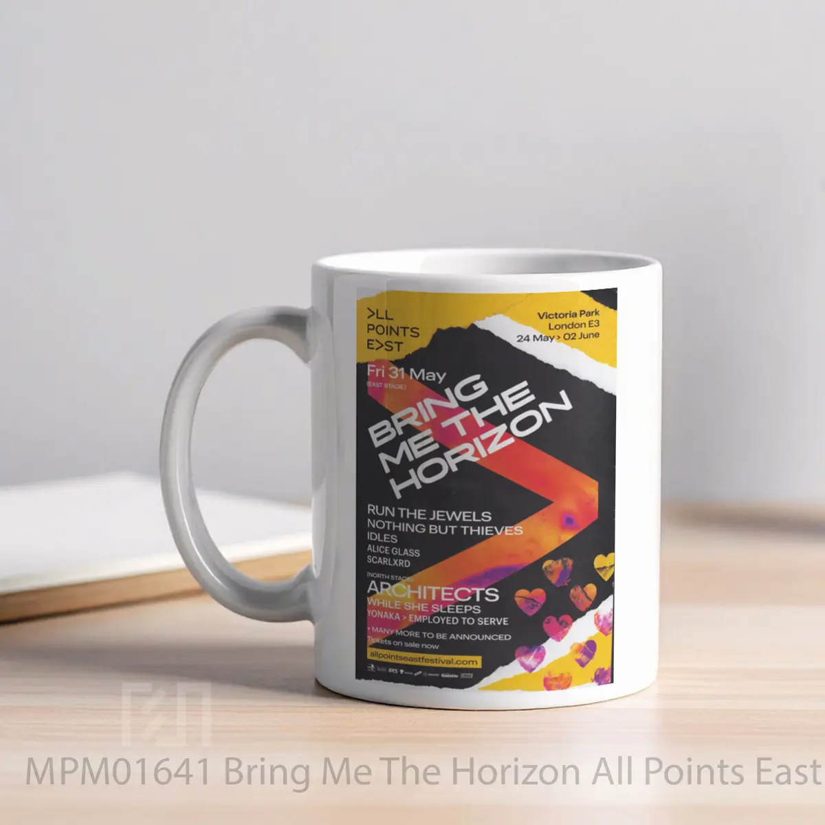 Mug Bring Me The Horizon All Points East 2019 MPM01641 - All-side / Desain