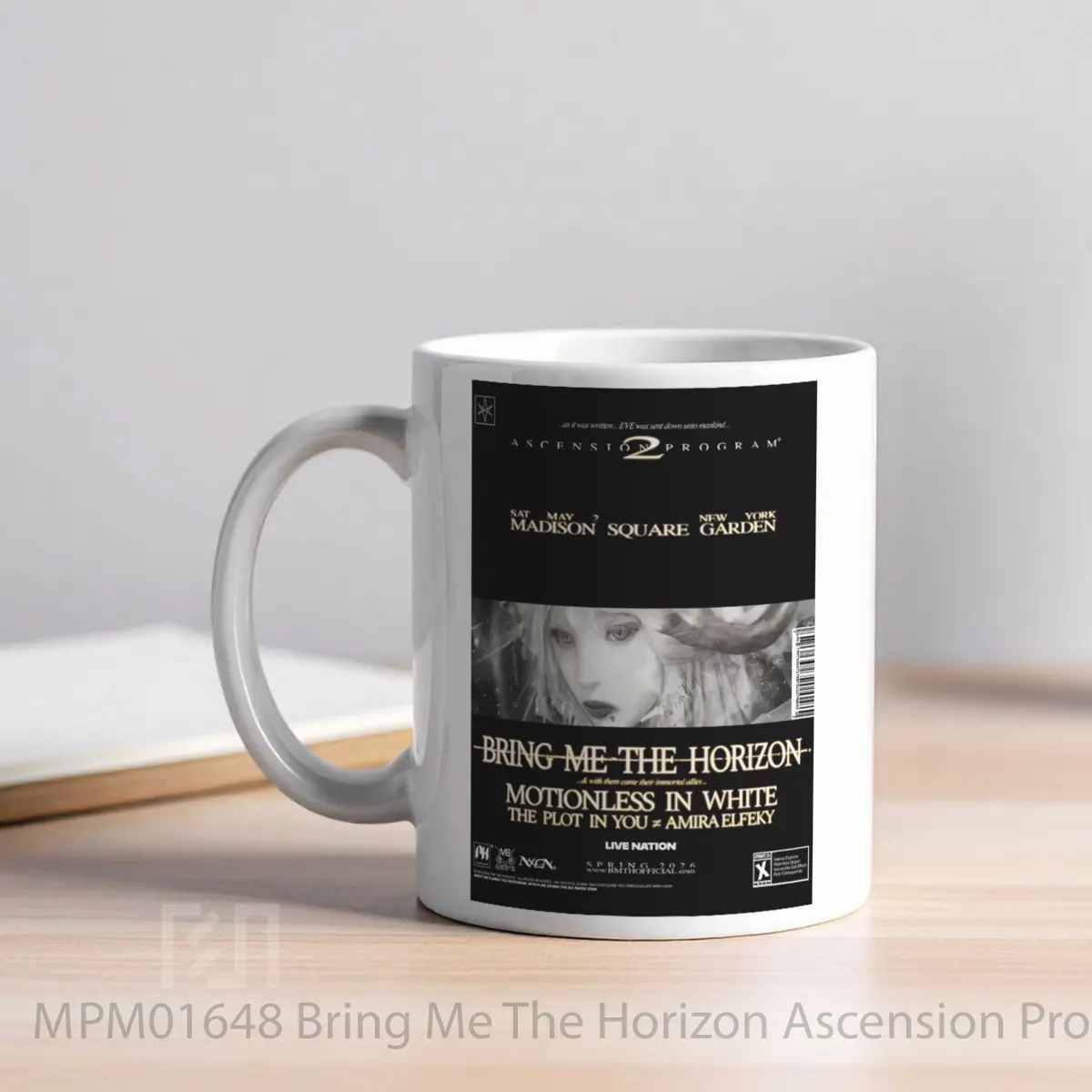 Mug Bring Me The Horizon Ascension Program 2026 North America Tour MPM01648 - All-side / Desain