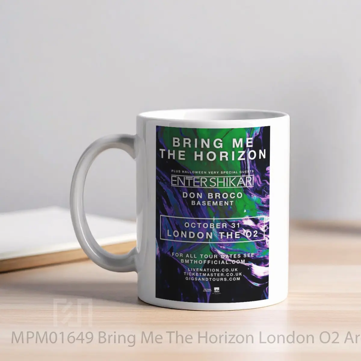 Mug Bring Me The Horizon London O2 Arena October 21 MPM01649 - All-side / Desain