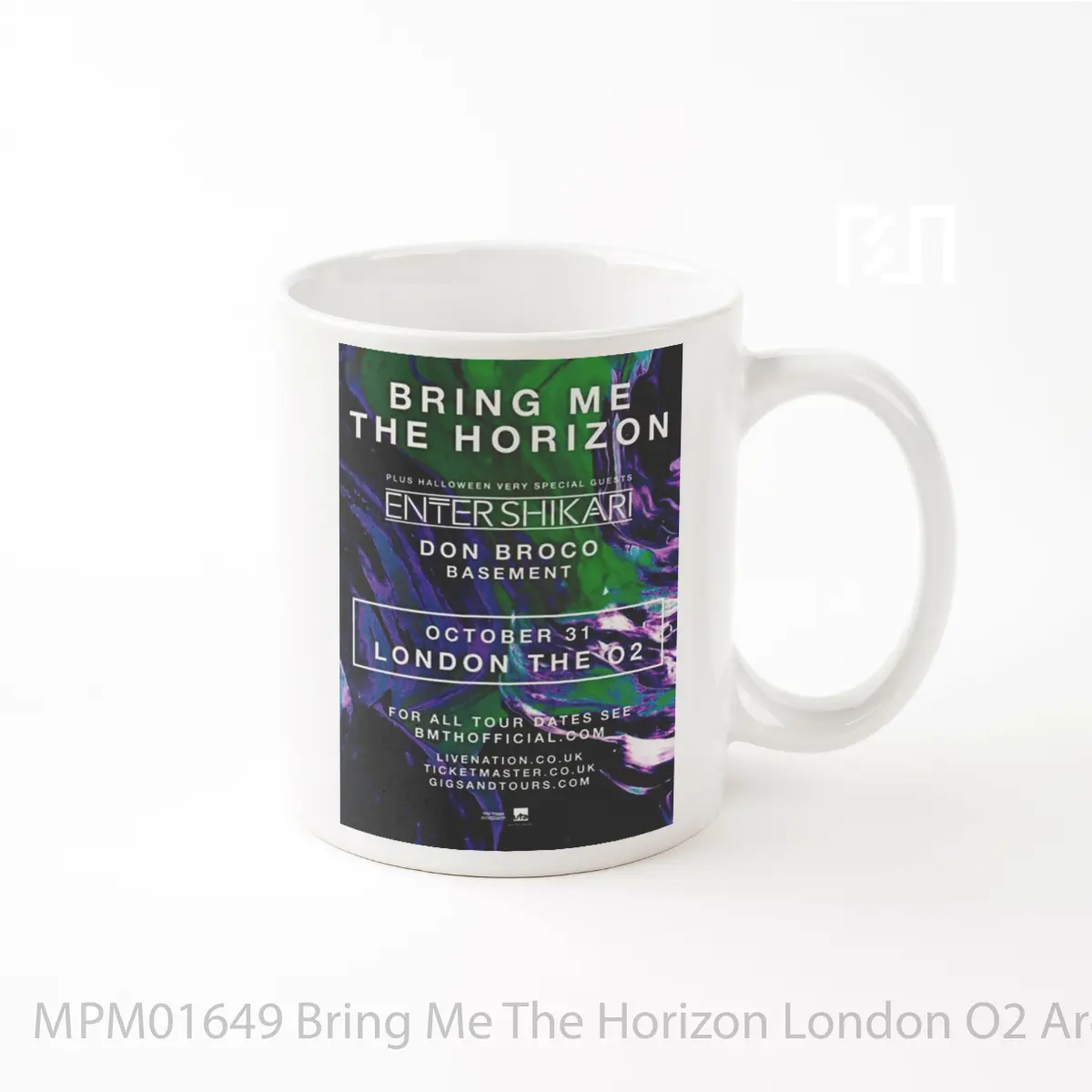 Mug Bring Me The Horizon London O2 Arena October 21 MPM01649
