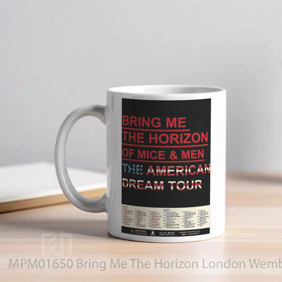 Mug Bring Me The Horizon London Wembley Arena 2014 1 MPM01650 - All-side / Desain