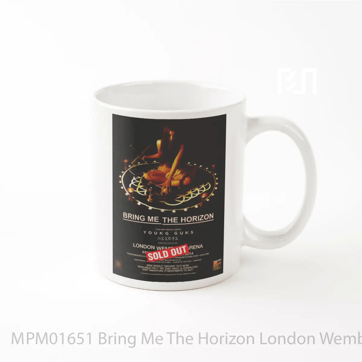 Mug Bring Me The Horizon London Wembley Arena 2014 MPM01651