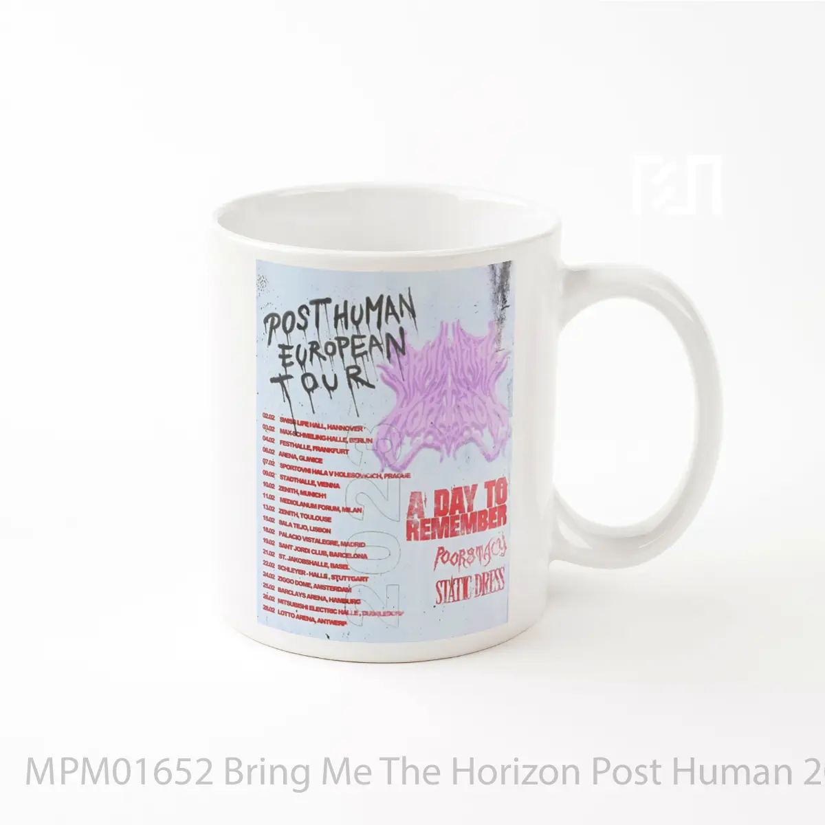Mug Bring Me The Horizon Post Human 2023 European Tour MPM01652