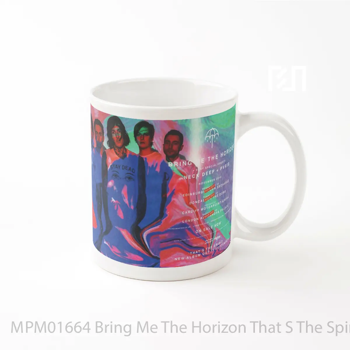 Mug Bring Me The Horizon That S The Spirit 2015 Uk Tou MPM01664