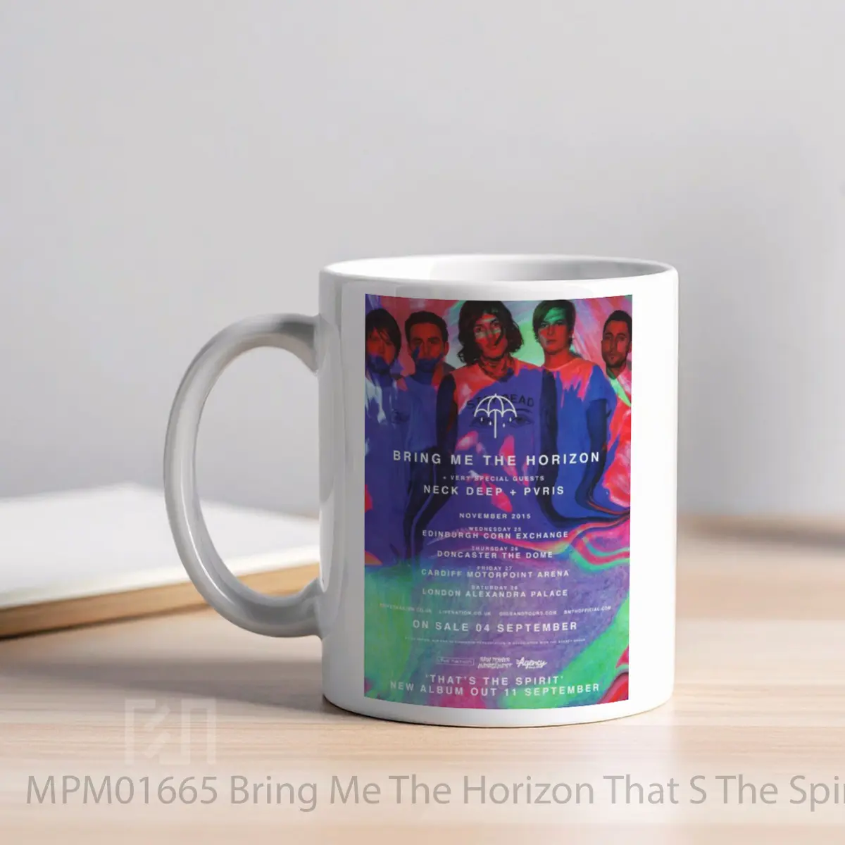 Mug Bring Me The Horizon That S The Spirit Uk Tour 2015 MPM01665 - All-side / Desain
