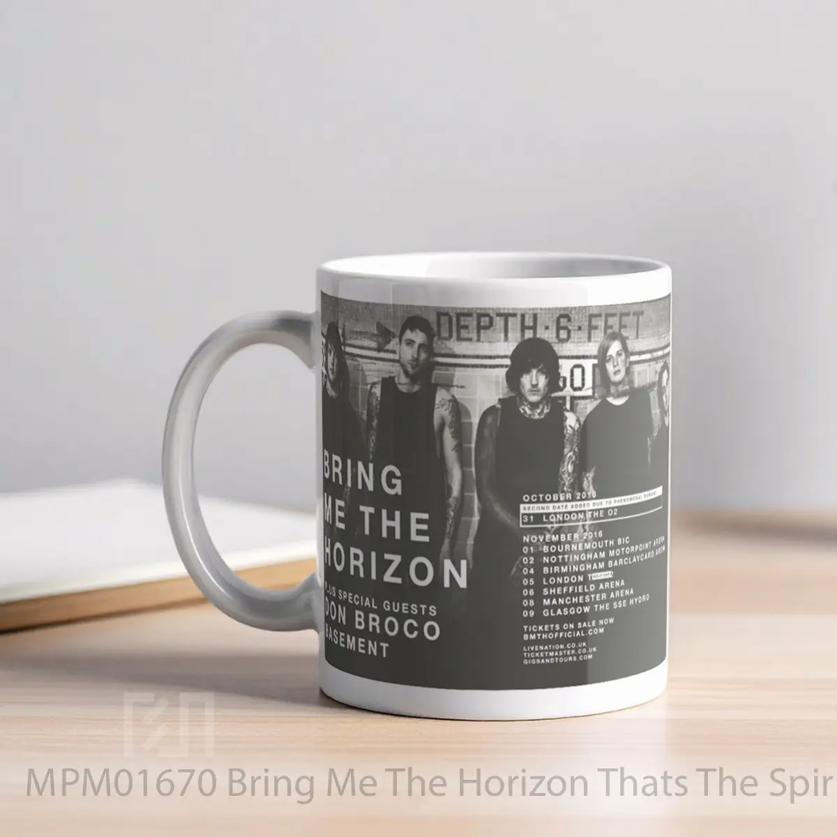 Mug Bring Me The Horizon Thats The Spirit Uk Tour 2016 1 MPM01670 - All-side / Desain