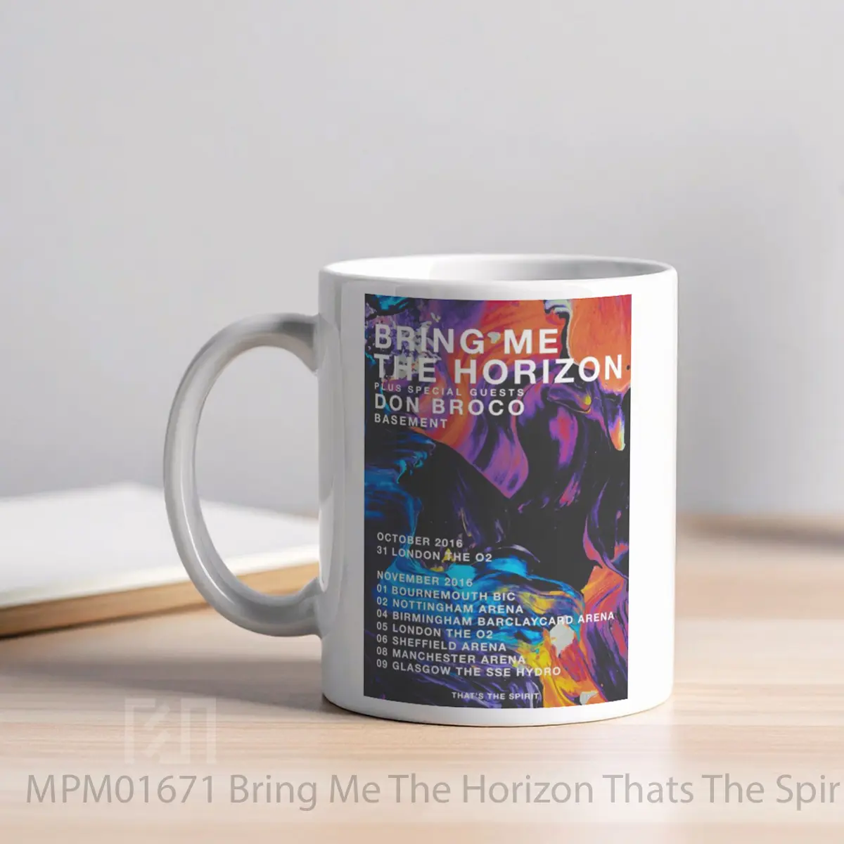 Mug Bring Me The Horizon Thats The Spirit Uk Tour 2016 MPM01671 - All-side / Desain