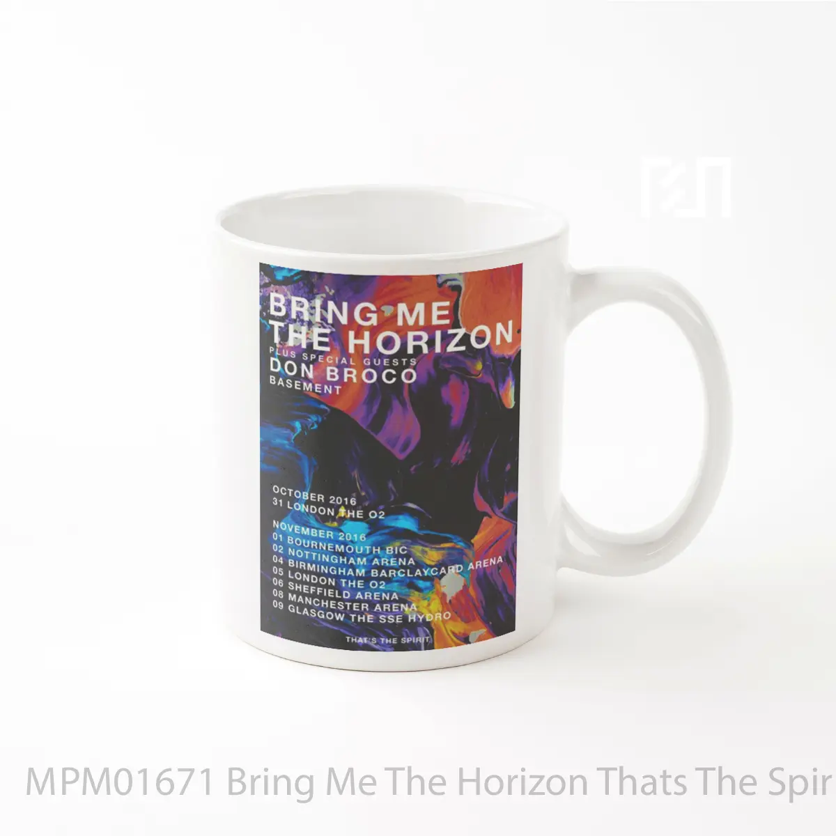 Mug Bring Me The Horizon Thats The Spirit Uk Tour 2016 MPM01671