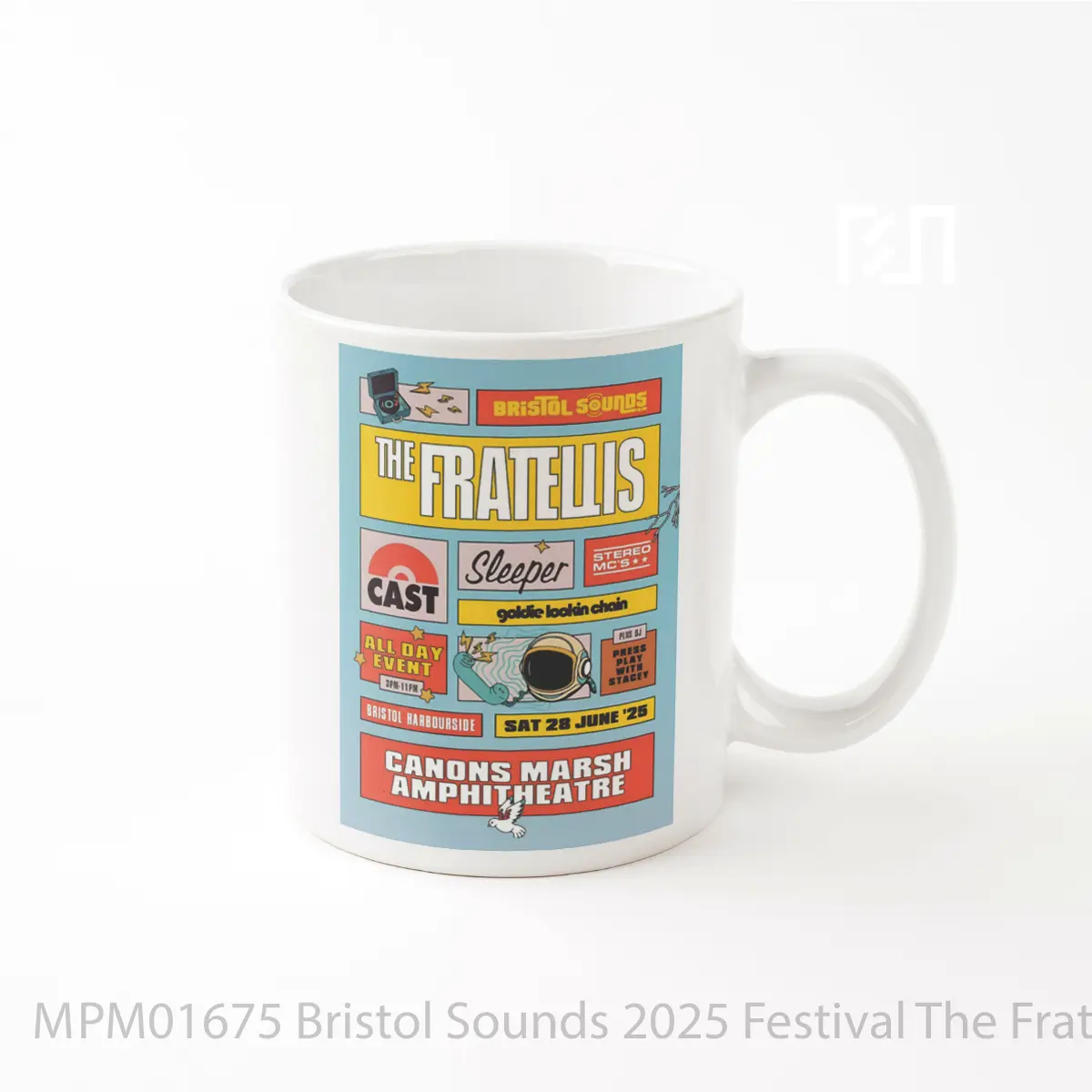 Mug Bristol Sounds 2025 Festival The Fratellis MPM01675