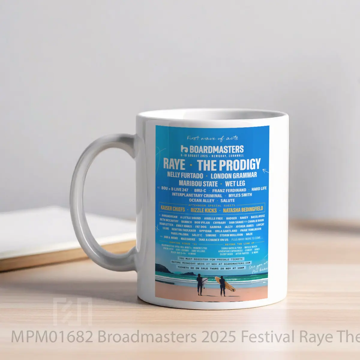 Mug Broadmasters 2025 Festival Raye The Prodigy MPM01682 - All-side / Desain