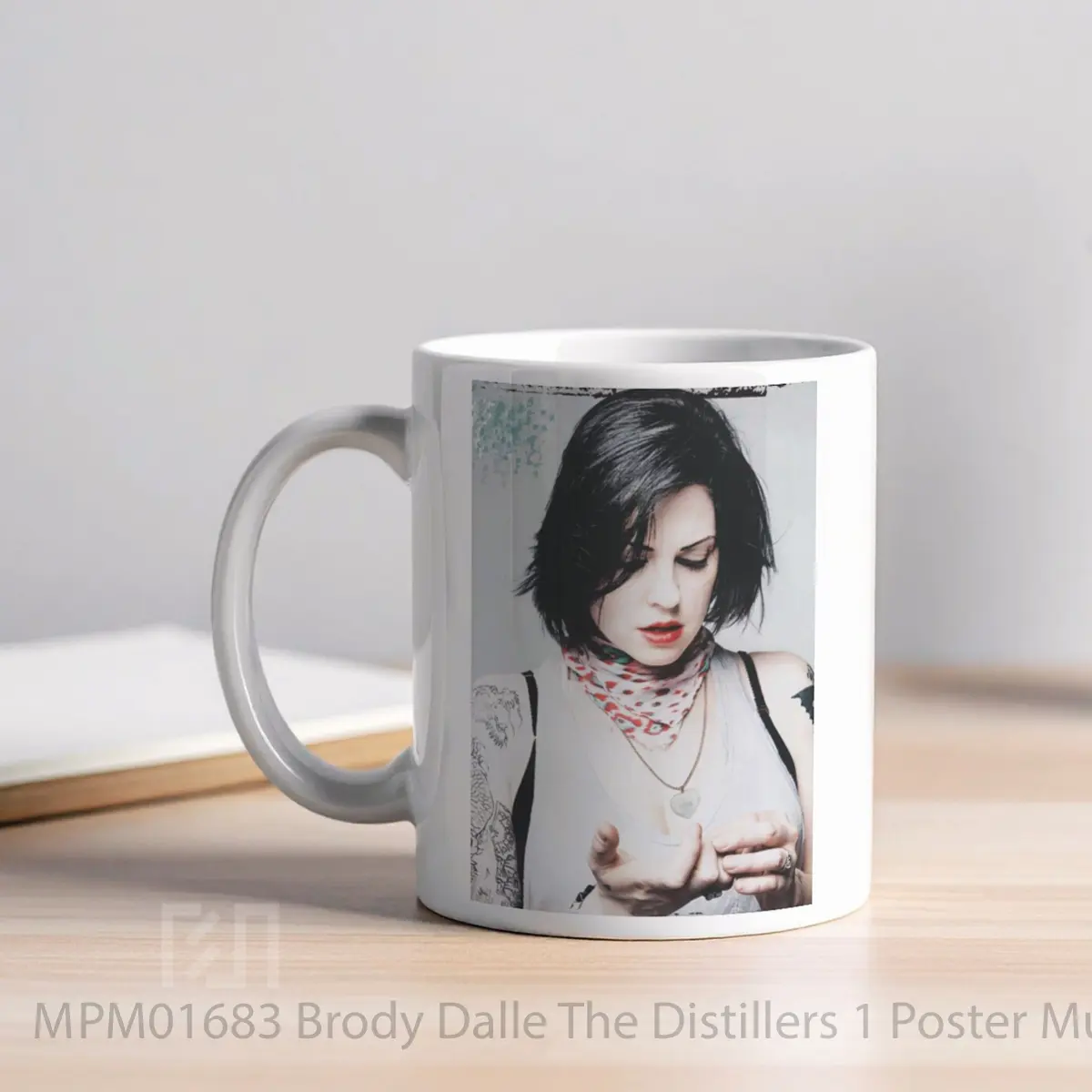 Mug Brody Dalle The Distillers 1 MPM01683 - All-side / Desain