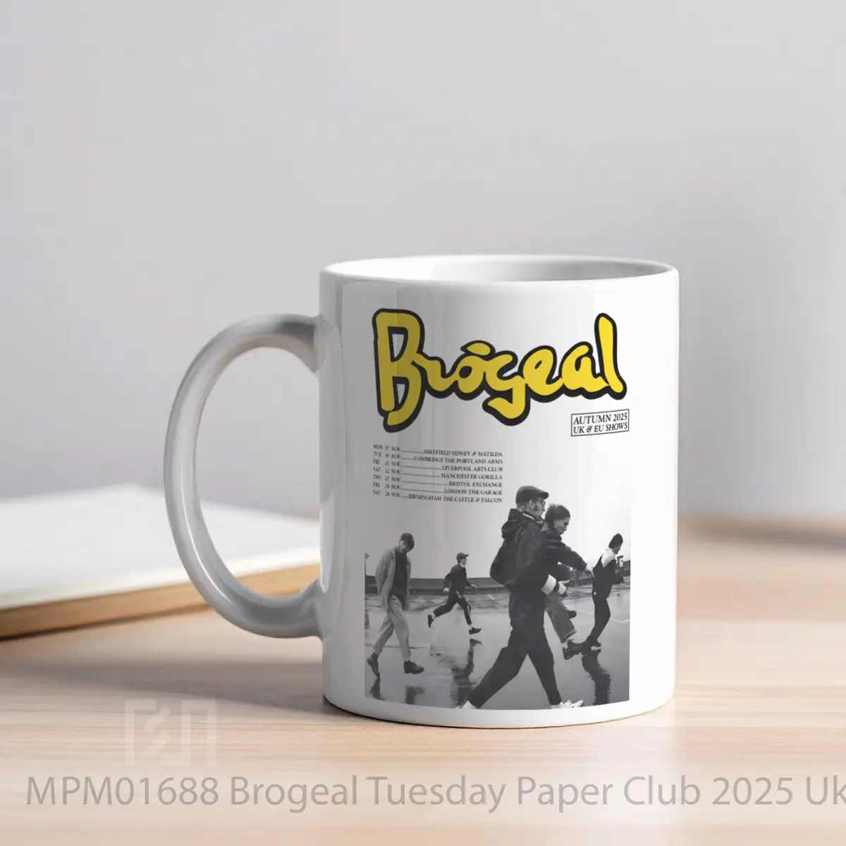 Mug Brogeal Tuesday Paper Club 2025 Uk Tour MPM01688 - All-side / Desain