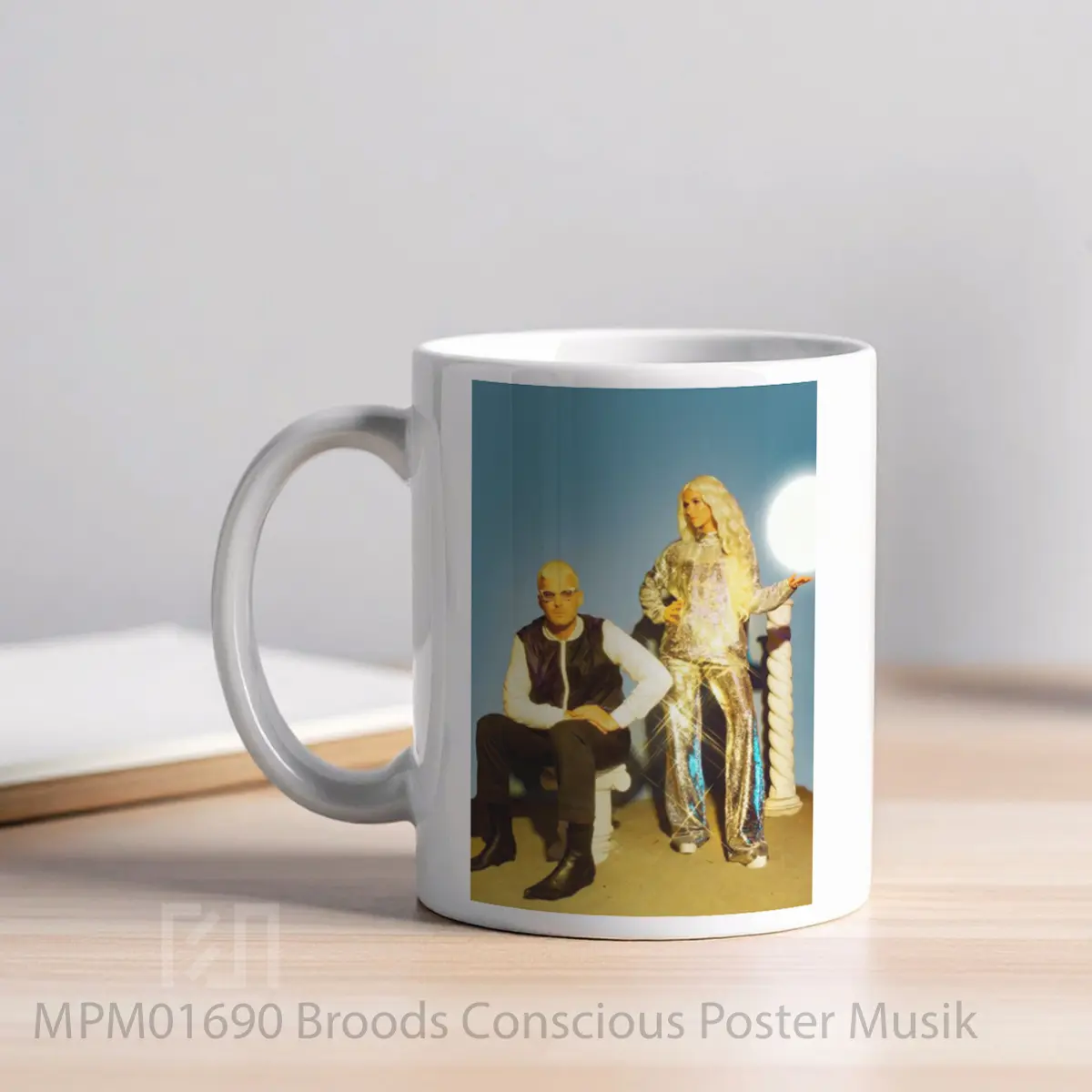 Mug Broods Conscious MPM01690 - All-side / Desain