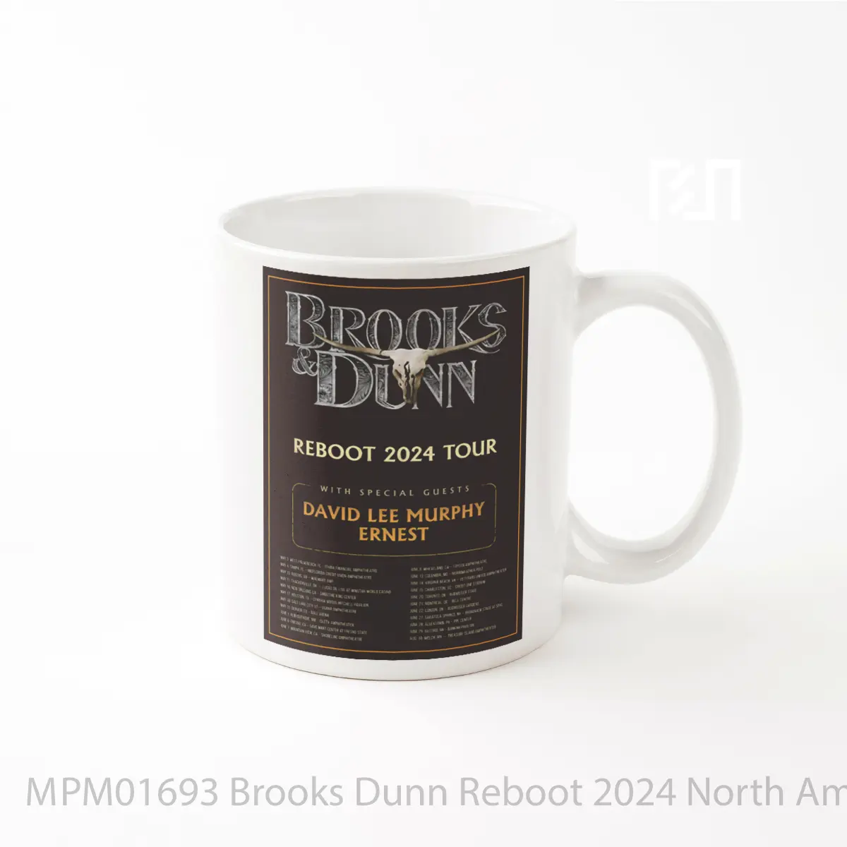 Mug Brooks Dunn Reboot 2024 North America Tour MPM01693