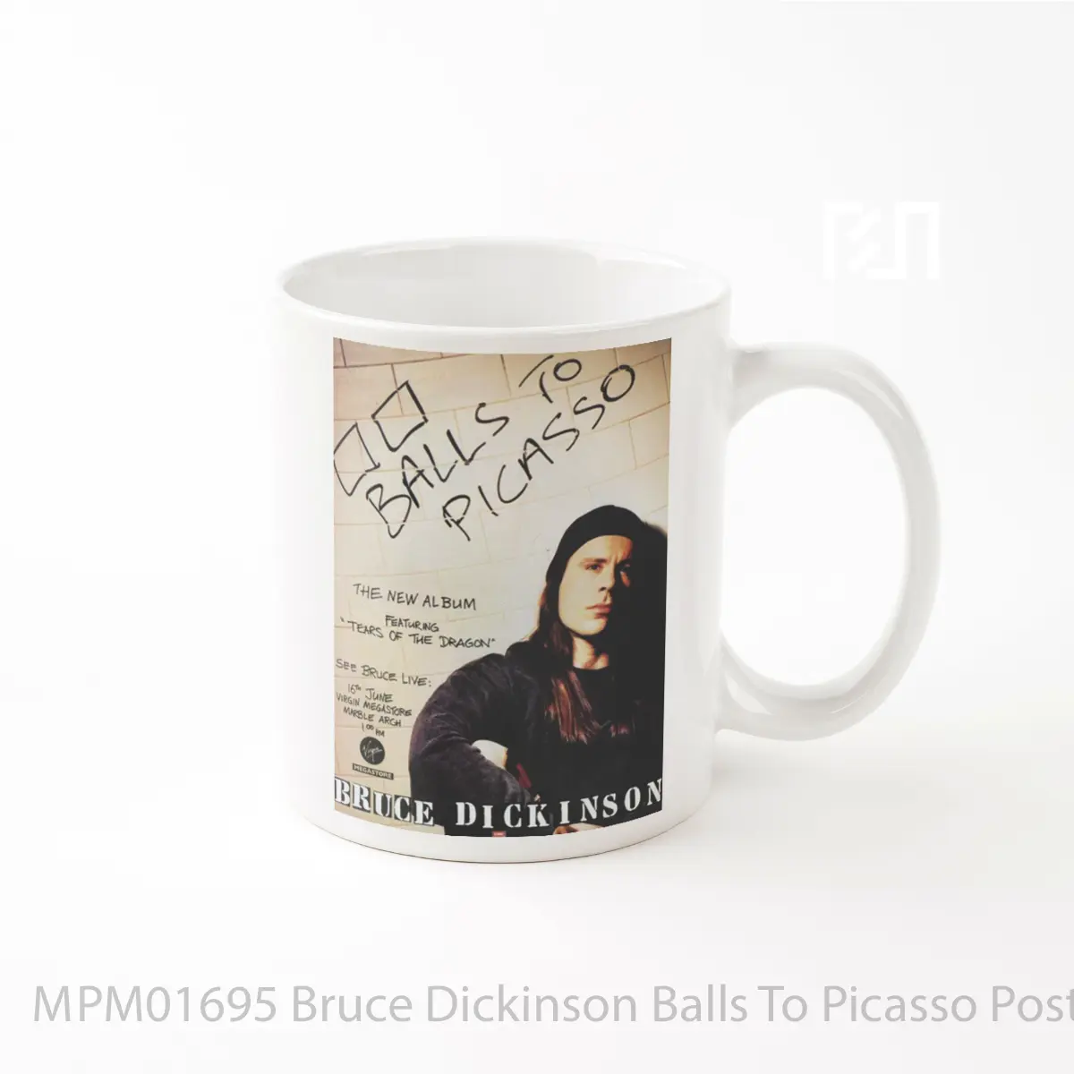 Mug Bruce Dickinson Balls To Picasso MPM01695