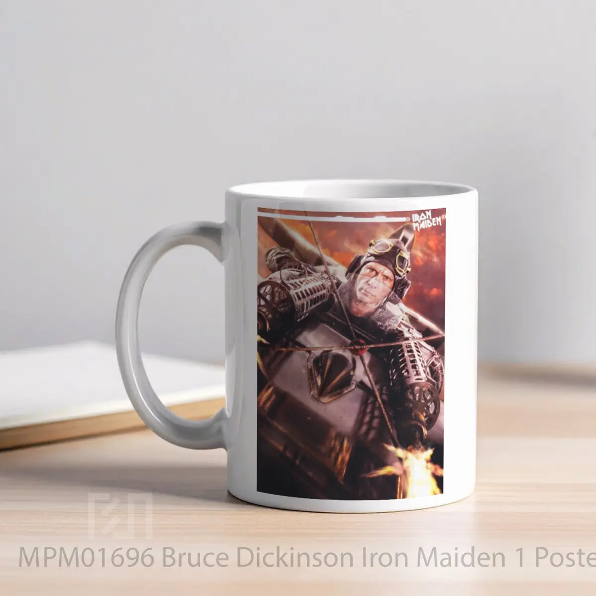 Mug Bruce Dickinson Iron Maiden 1 MPM01696 - All-side / Desain