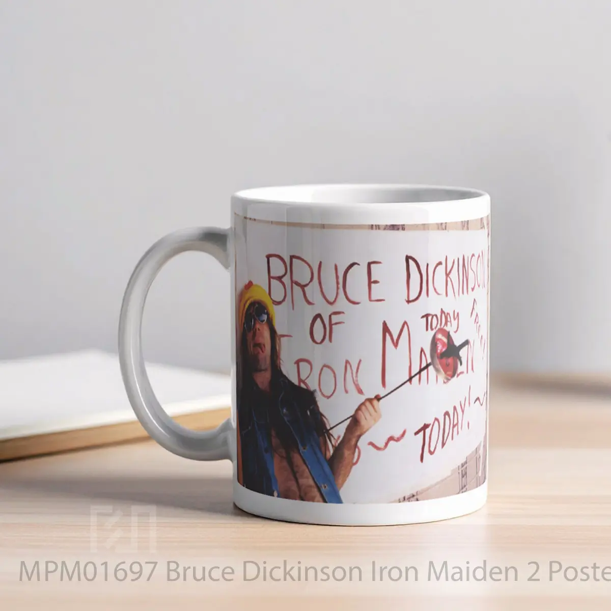 Mug Bruce Dickinson Iron Maiden 2 MPM01697 - All-side / Desain