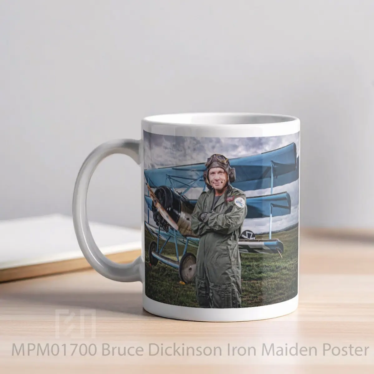 Mug Bruce Dickinson Iron Maiden MPM01700 - All-side / Desain