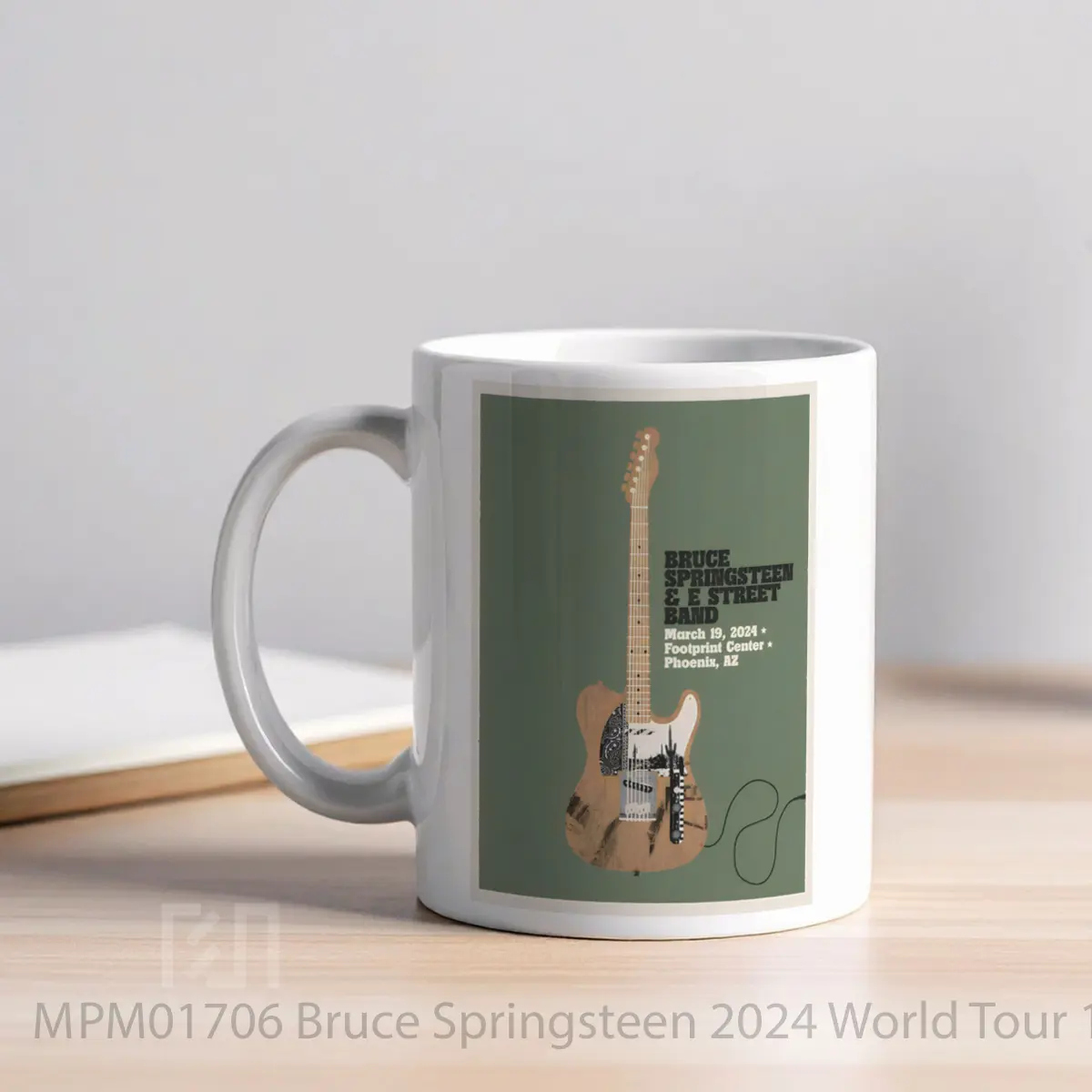 Mug Bruce Springsteen 2024 World Tour 1 MPM01706 - All-side / Desain