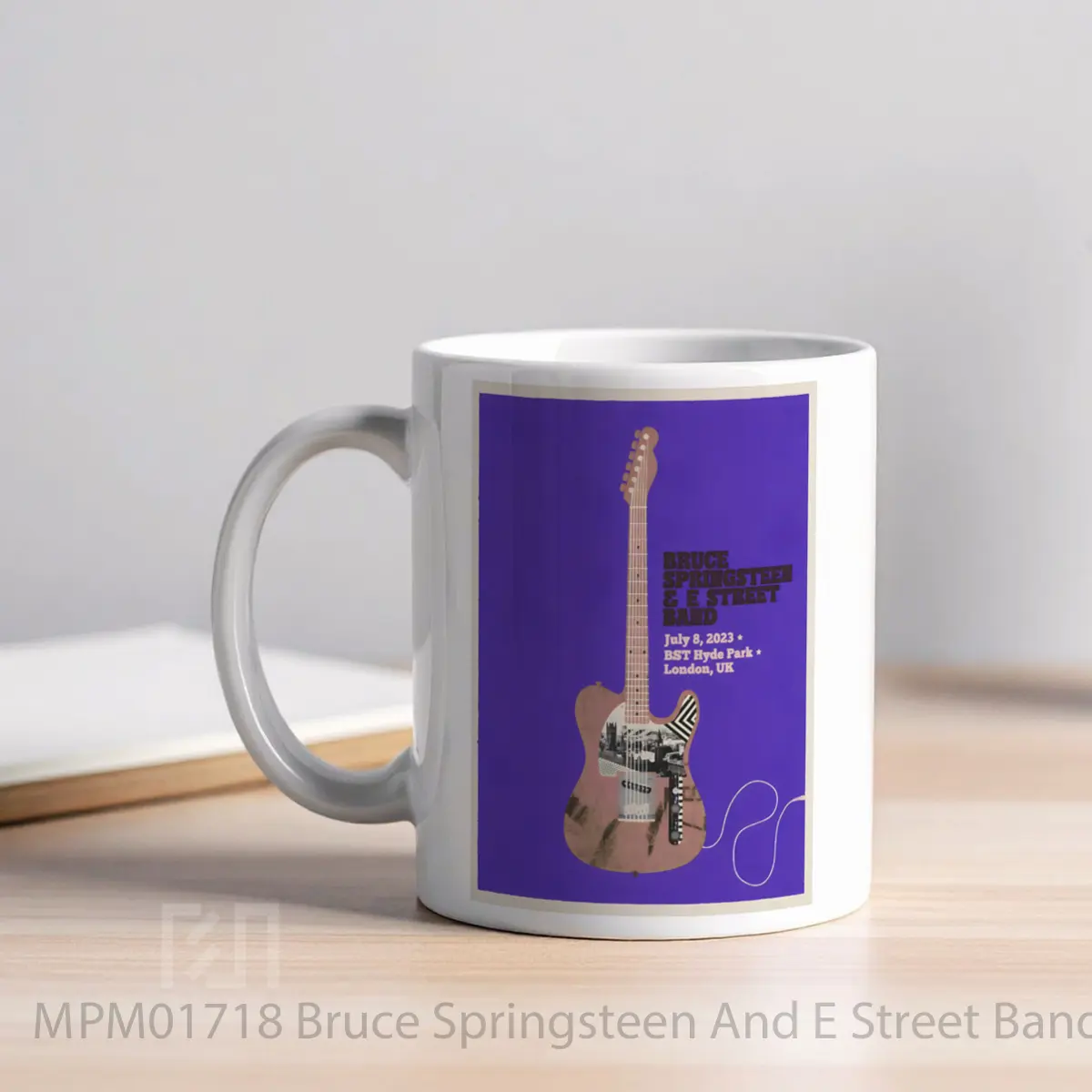 Mug Bruce Springsteen And E Street Band 2023 World Tour Amsterdam MPM01718 - All-side / Desain