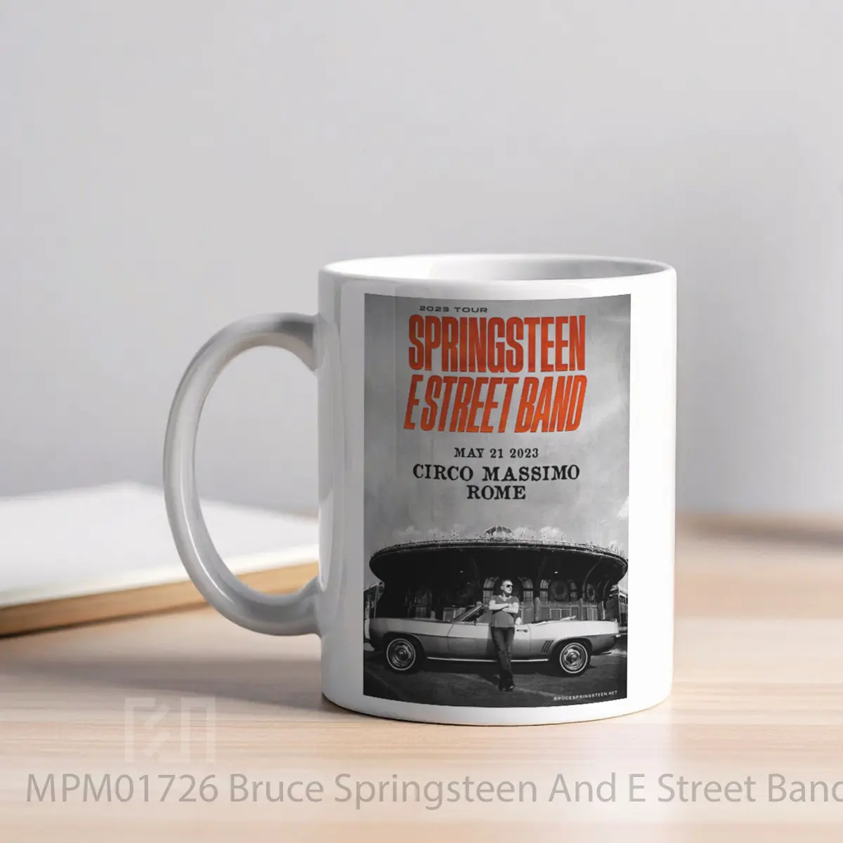 Mug Bruce Springsteen And E Street Band 2023 World Tour Zurich MPM01726 - All-side / Desain