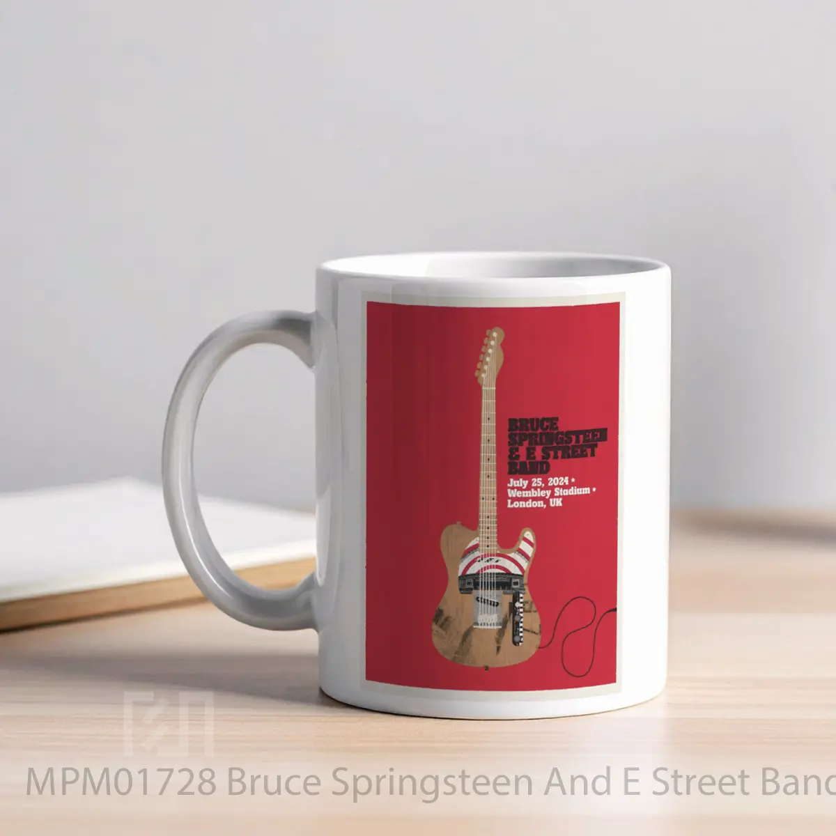 Mug Bruce Springsteen And E Street Band 2024 World Tour Manchester MPM01728 - All-side / Desain