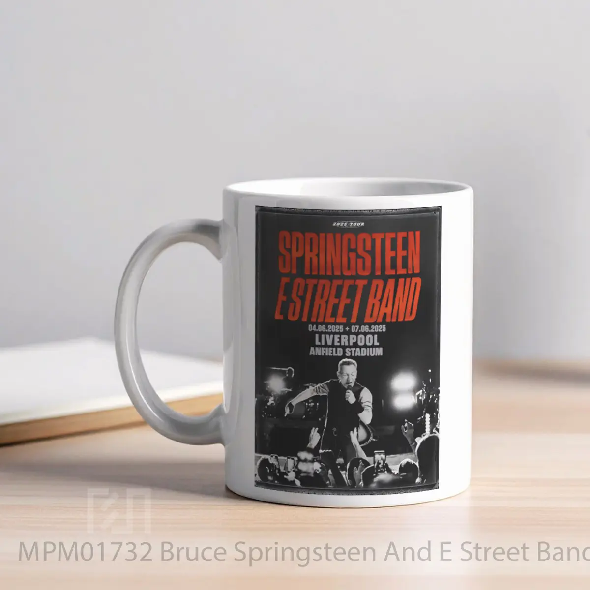 Mug Bruce Springsteen And E Street Band 2025 World Tour Dublin MPM01732 - All-side / Desain