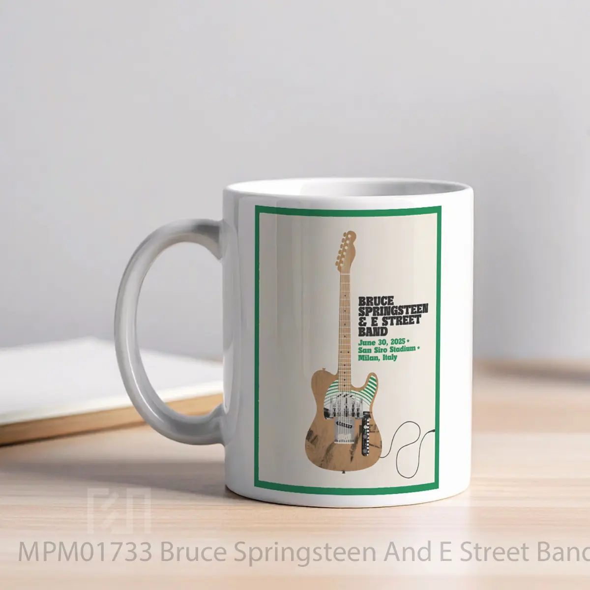 Mug Bruce Springsteen And E Street Band 2025 World Tour London Night 2 MPM01733 - All-side / Desain