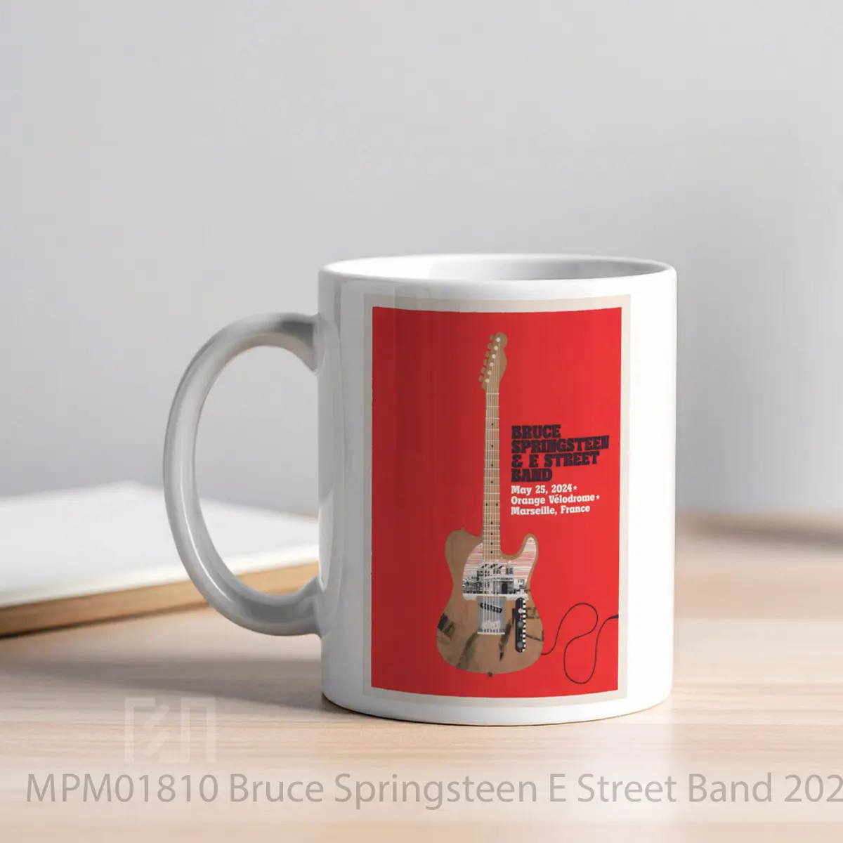 Mug Bruce Springsteen E Street Band 2024 World Tour 3 MPM01810 - All-side / Desain