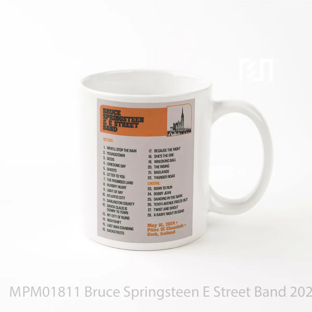 Mug Bruce Springsteen E Street Band 2024 World Tour 4 MPM01811