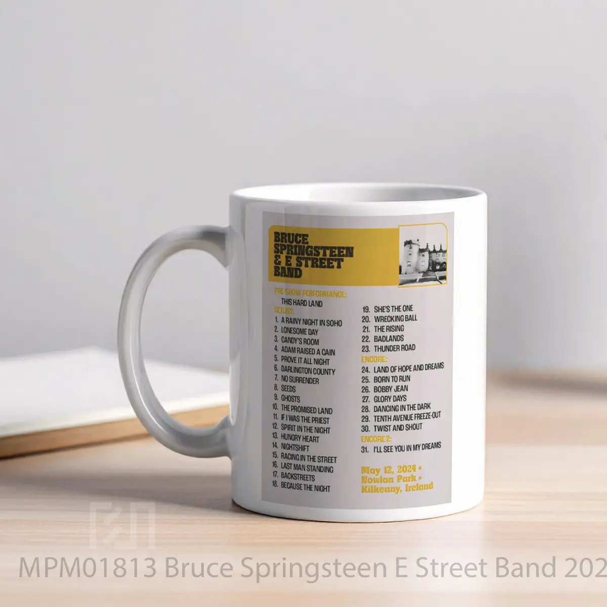 Mug Bruce Springsteen E Street Band 2024 World Tour 6 MPM01813 - All-side / Desain