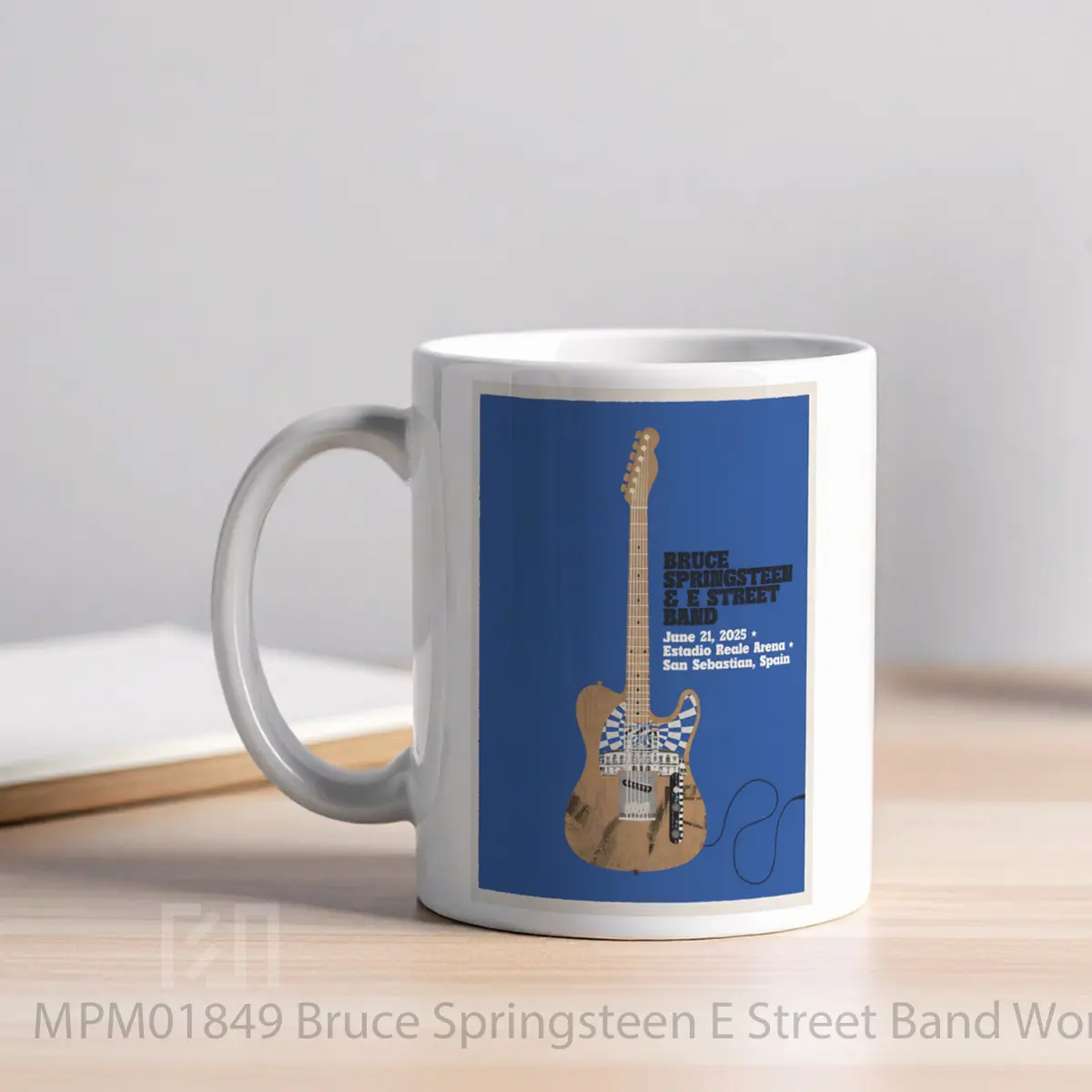 Mug Bruce Springsteen E Street Band World Tour 2025 San Sebastian 21 June 2025 MPM01849 - All-side / Desain