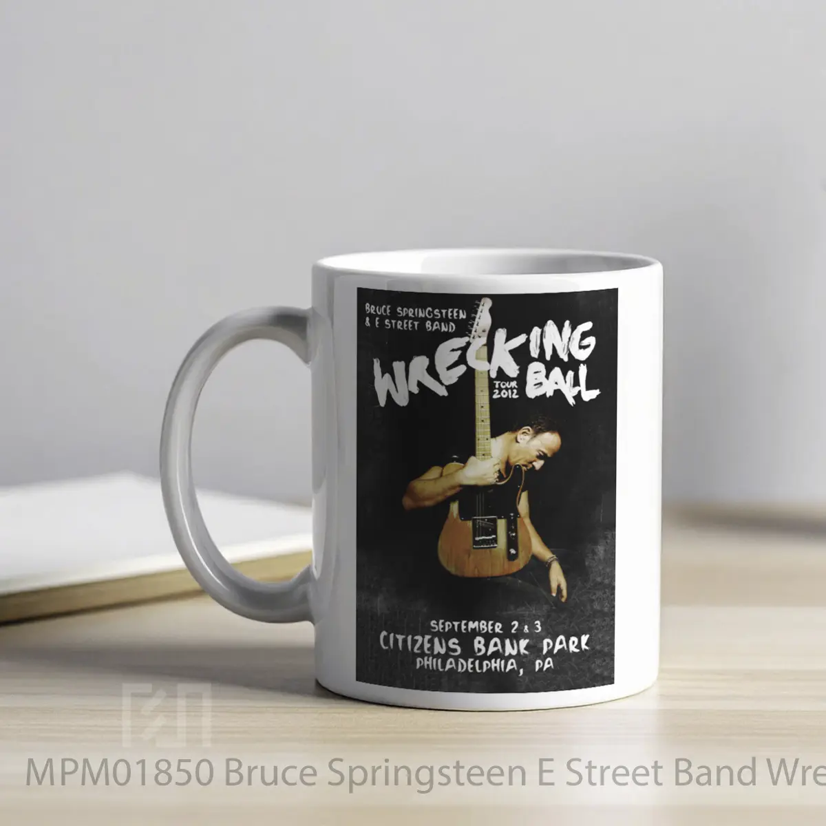 Mug Bruce Springsteen E Street Band Wrecking Ball Europe Tour 2012 MPM01850 - All-side / Desain