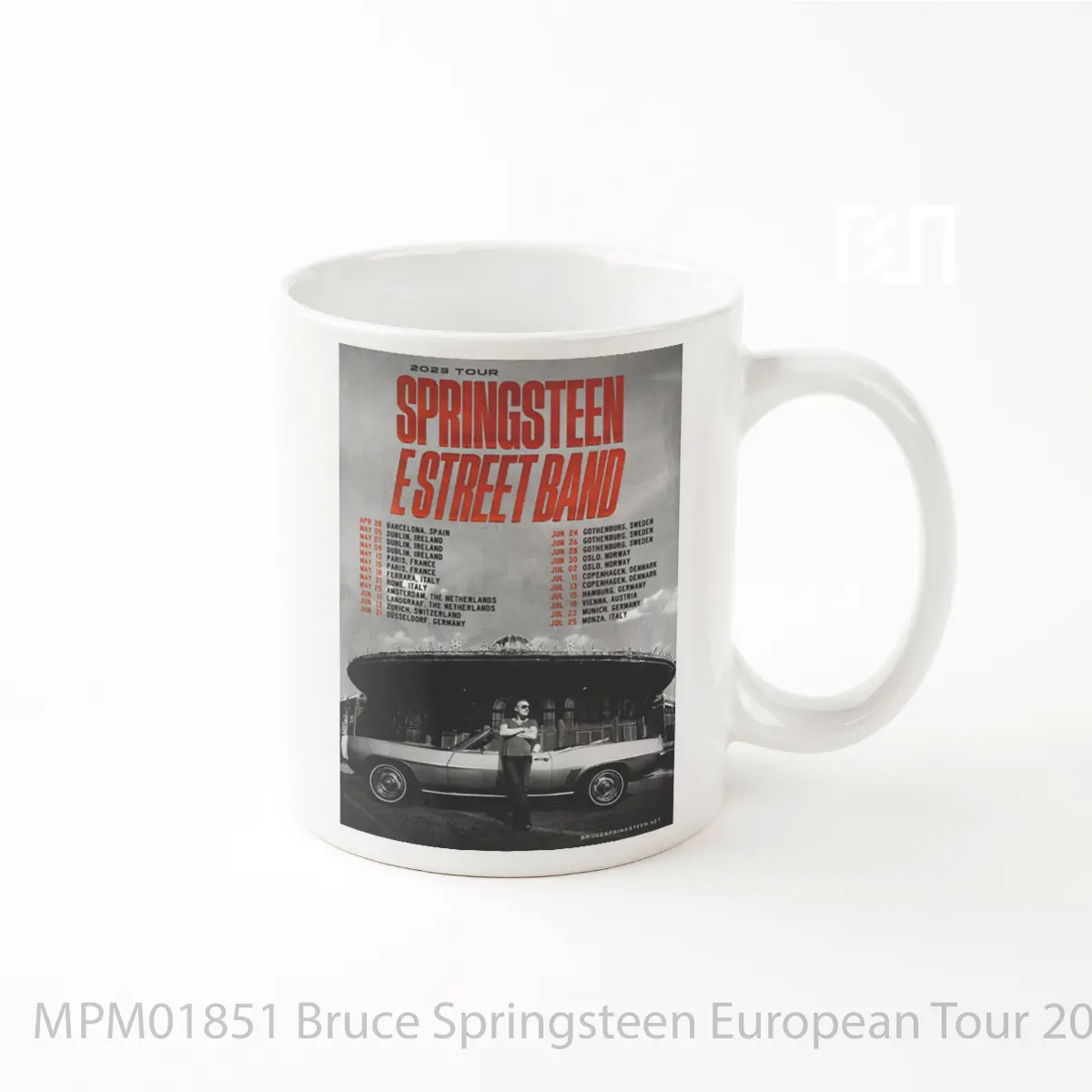 Mug Bruce Springsteen European Tour 2023 A MPM01851