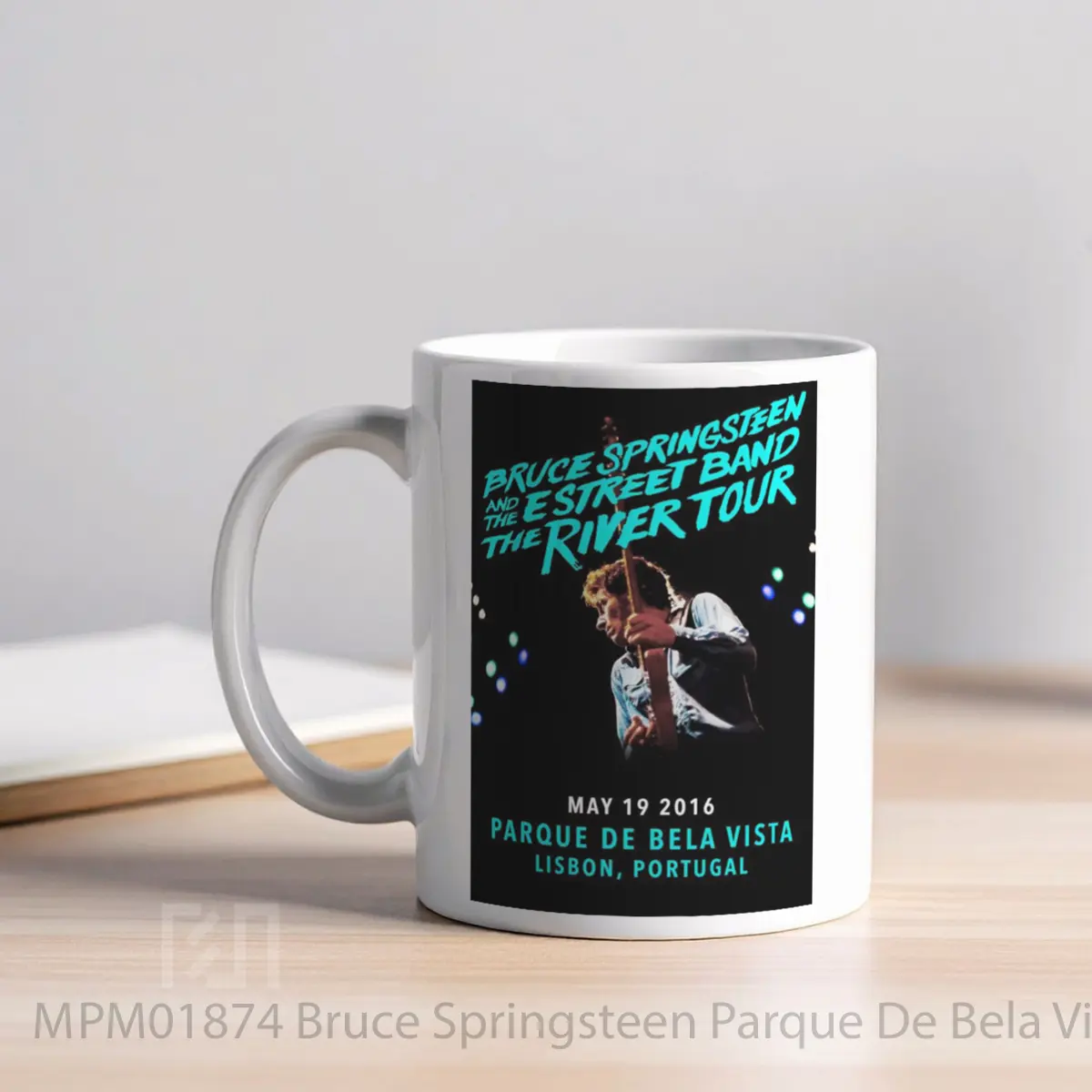 Mug Bruce Springsteen Parque De Bela Vista The River 2 MPM01874 - All-side / Desain