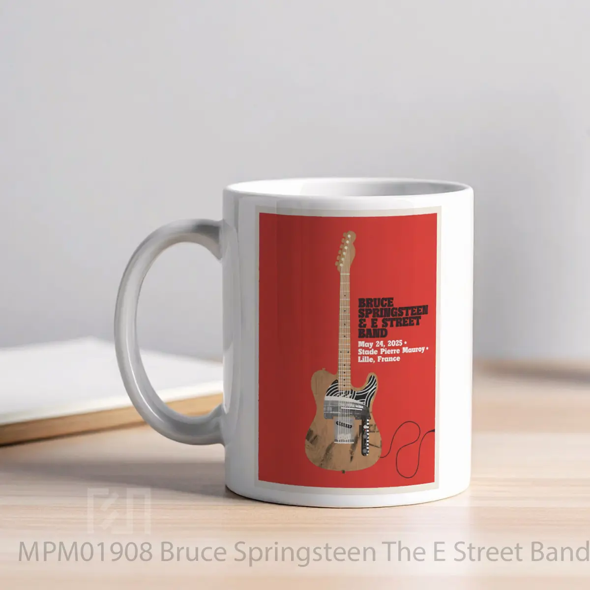 Mug Bruce Springsteen The E Street Band World Tour 2025 Date 1 MPM01908 - All-side / Desain