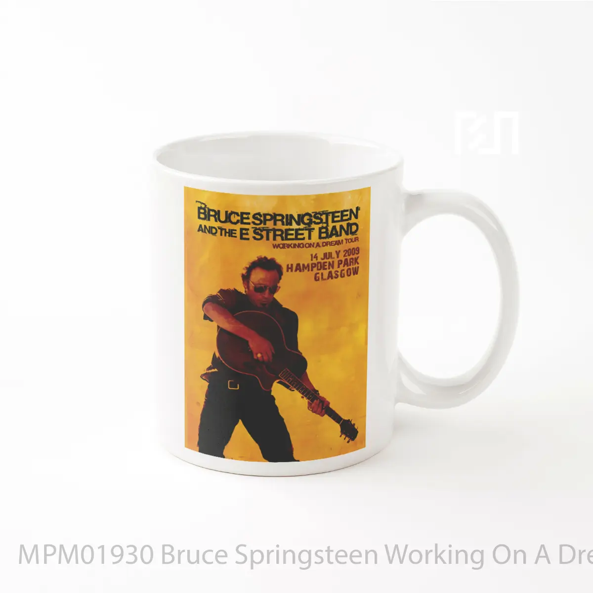 Mug Bruce Springsteen Working On A Dream Tour 2009 Glasgow Hampden Park MPM01930