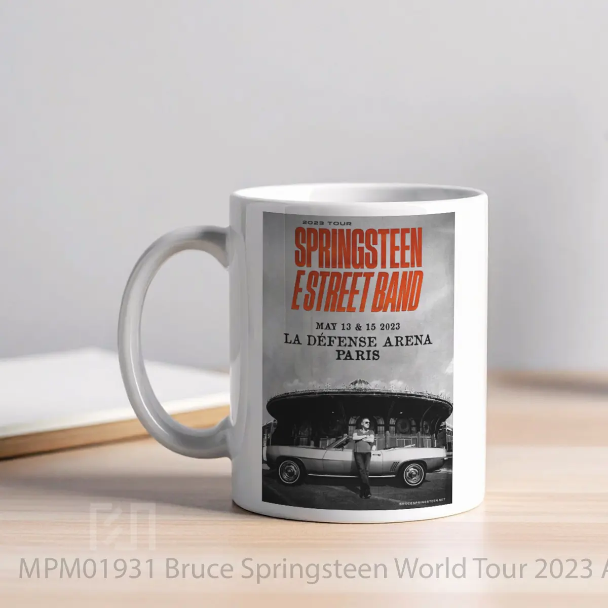 Mug Bruce Springsteen World Tour 2023 Amsterdam Variant MPM01931 - All-side / Desain