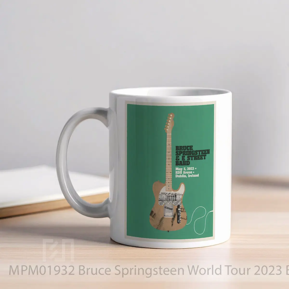 Mug Bruce Springsteen World Tour 2023 Belgium Variant MPM01932 - All-side / Desain