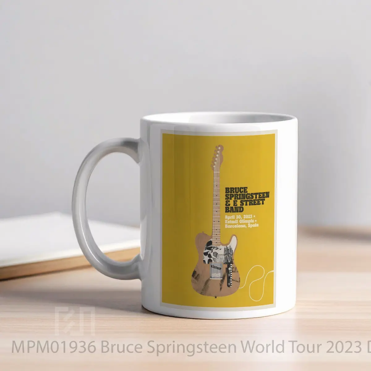 Mug Bruce Springsteen World Tour 2023 Denmark MPM01936 - All-side / Desain