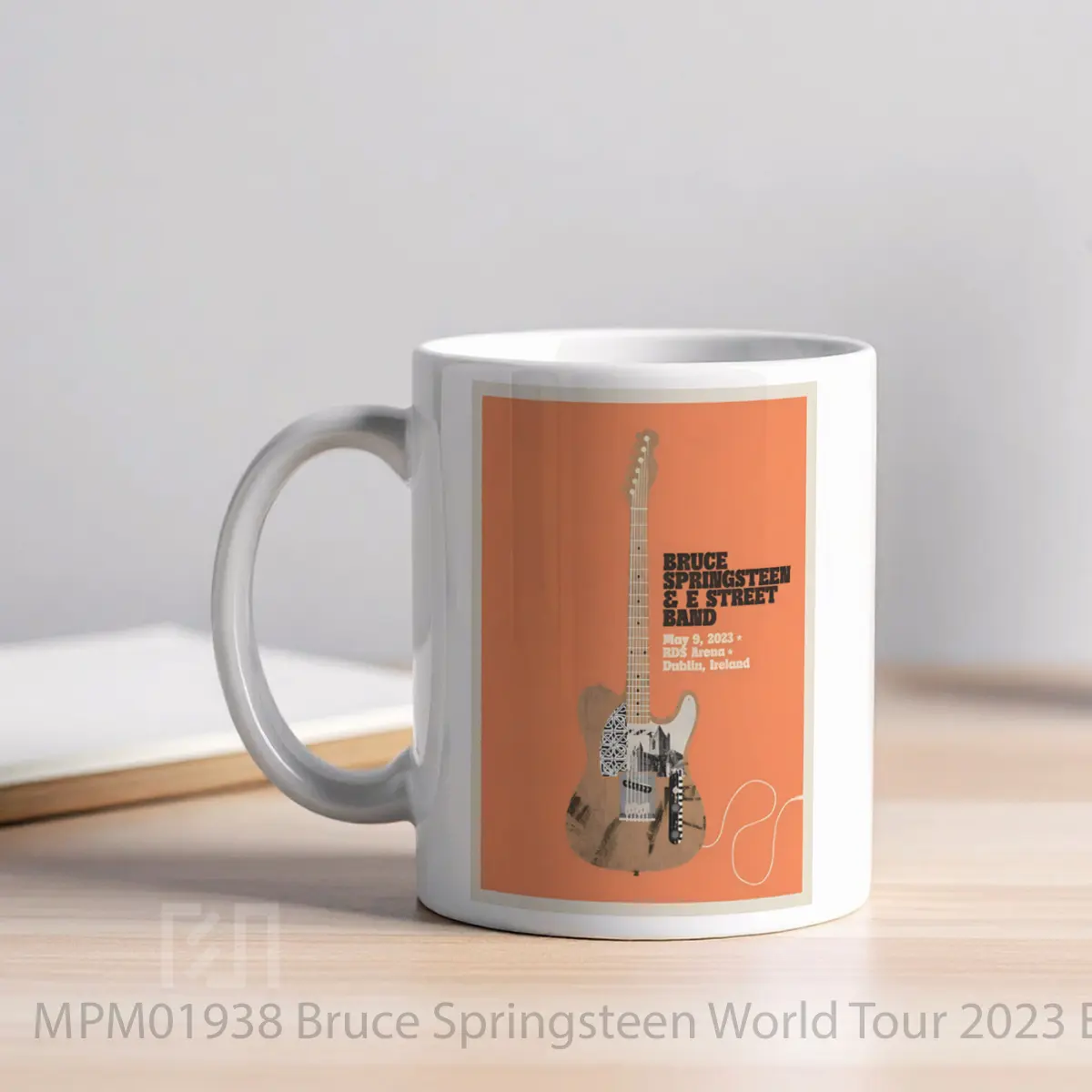 Mug Bruce Springsteen World Tour 2023 European Variant MPM01938 - All-side / Desain