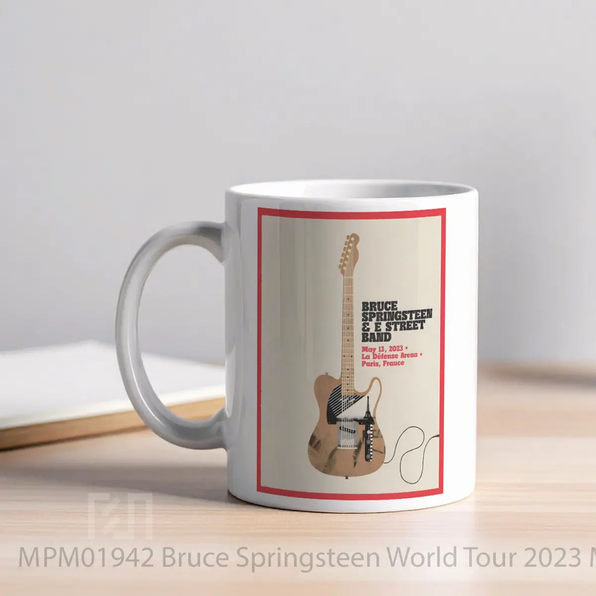 Mug Bruce Springsteen World Tour 2023 Manchester Variant MPM01942 - All-side / Desain