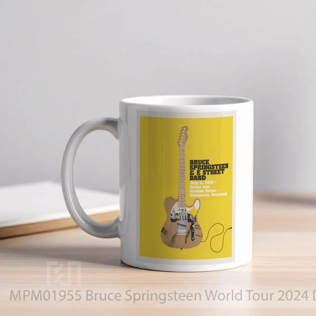 Mug Bruce Springsteen World Tour 2024 Dublin Variant MPM01955 - All-side / Desain