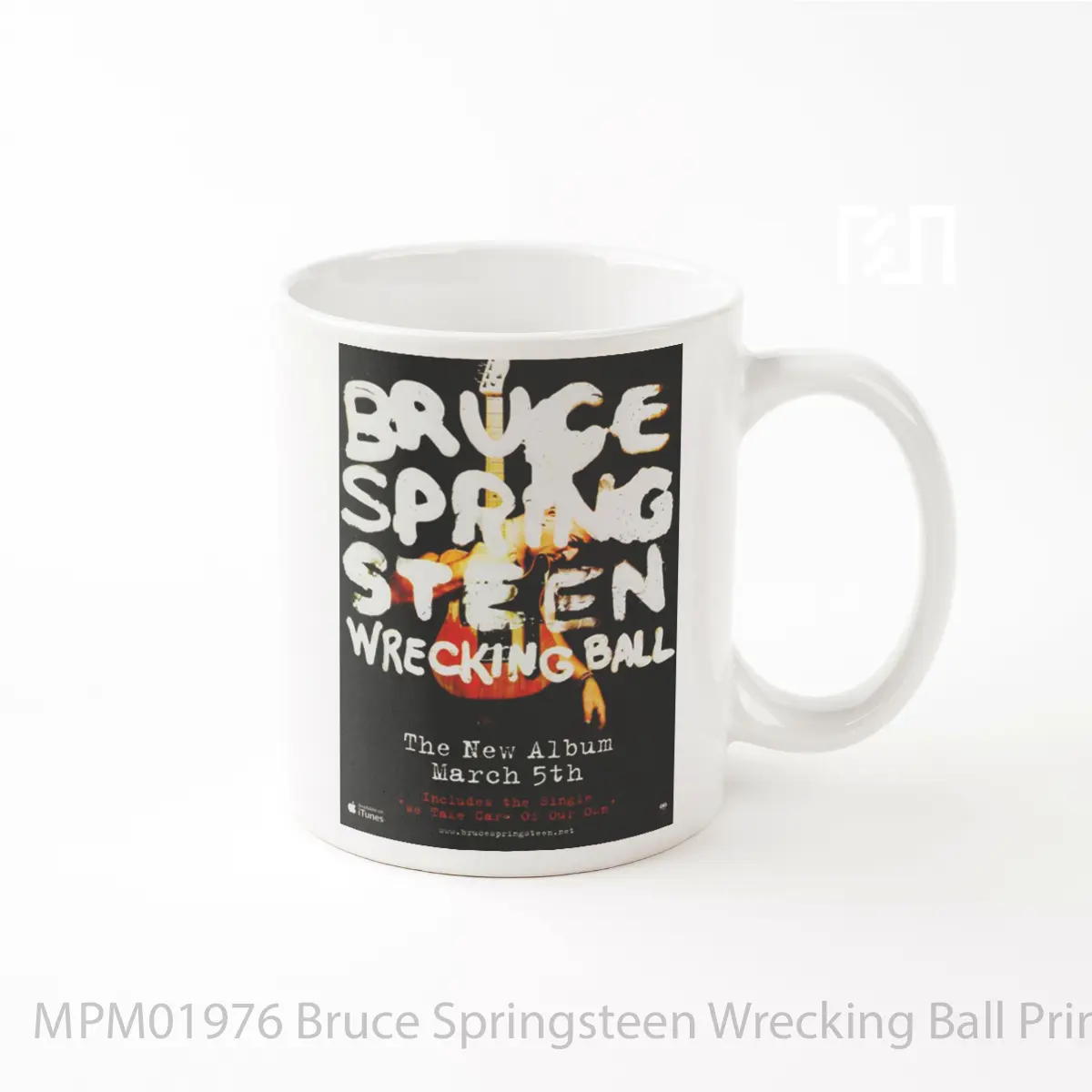 Mug Bruce Springsteen Wrecking Ball Print MPM01976
