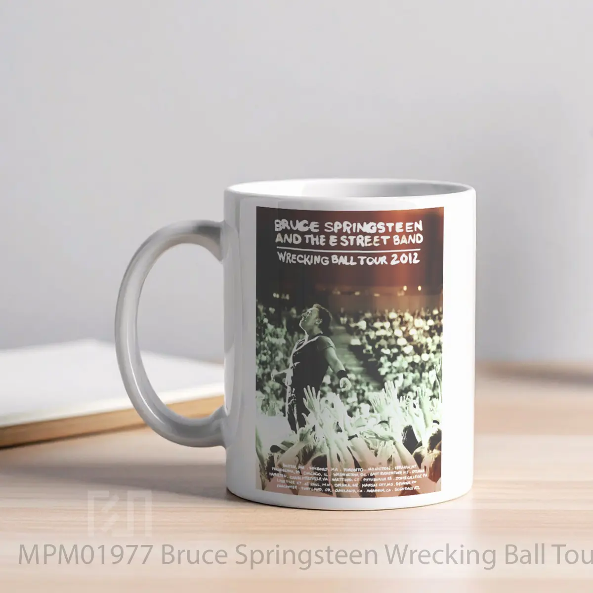 Mug Bruce Springsteen Wrecking Ball Tour 2012 MPM01977 - All-side / Desain