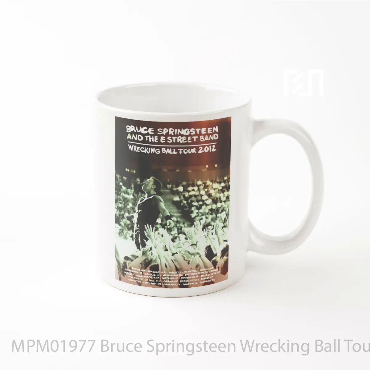Mug Bruce Springsteen Wrecking Ball Tour 2012 MPM01977