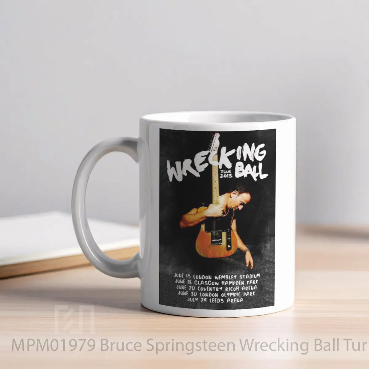 Mug Bruce Springsteen Wrecking Ball Tur Uk 2013 MPM01979 - All-side / Desain